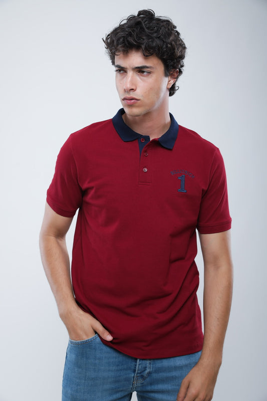 Polo Slim En Piqué