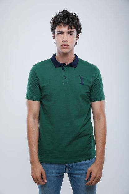 Polo Slim En Piqué