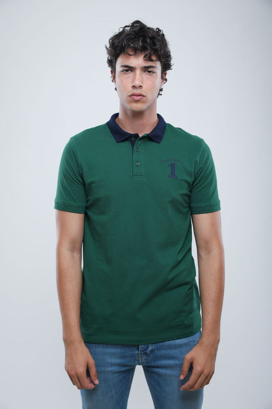 Polo Slim En Piqué