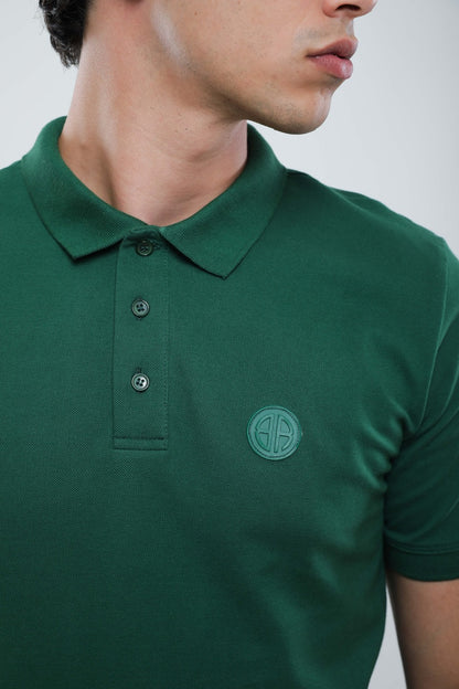Polo Slim En Piqué