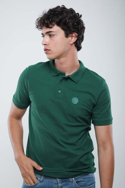 Polo Slim En Piqué