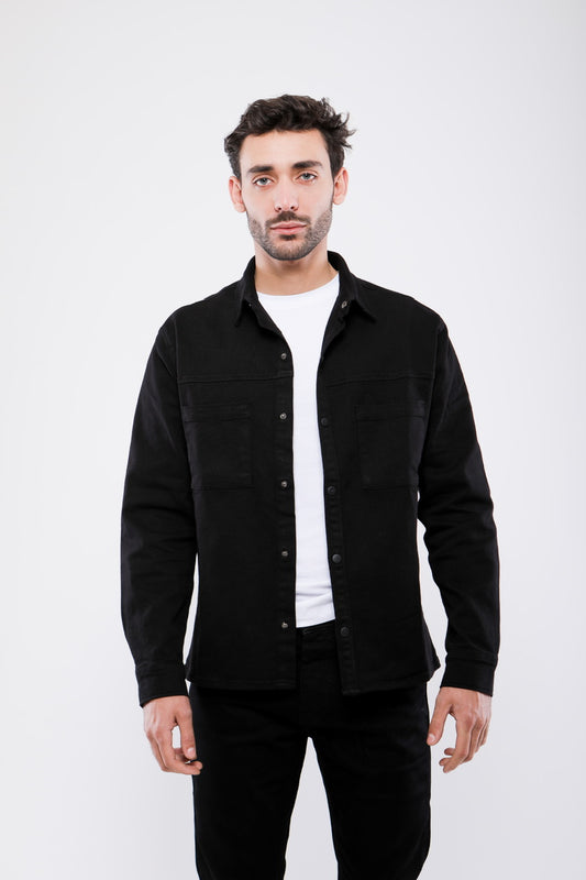 Surchemise Billiorich – Noir Essential