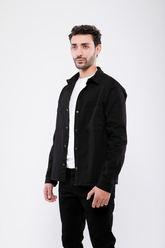 Surchemise Billiorich – Noir Essential