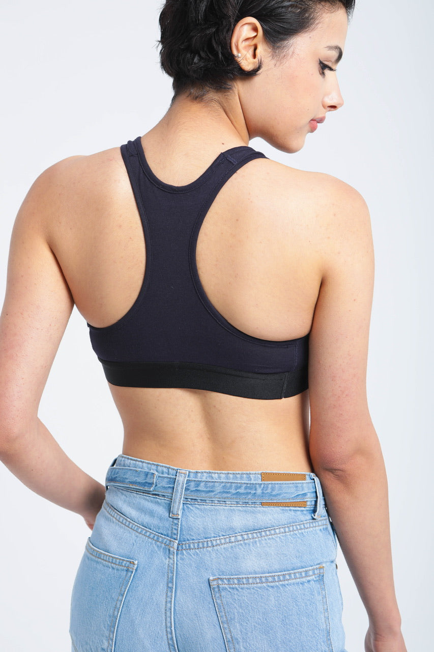 Pantalon large en denim avec ceinture à la taille