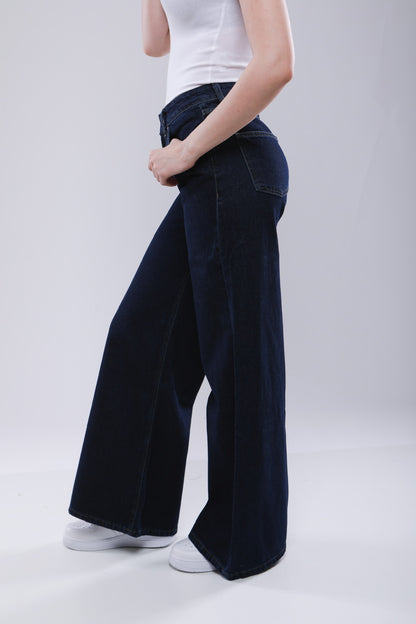 Jean Wide Leg Taille Haute