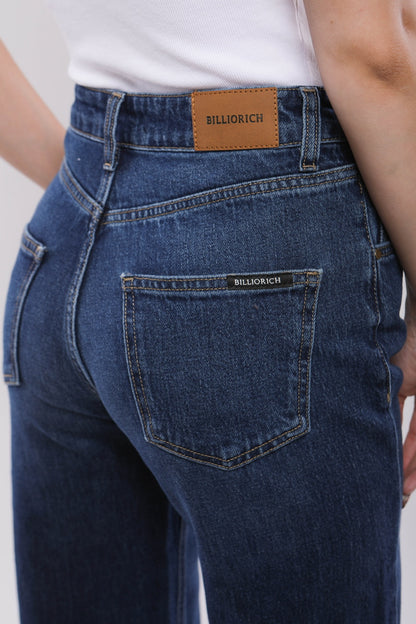 Pantalon Large Femme en Jean
