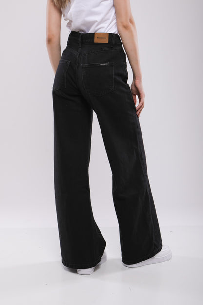 Pantalon Large Femme en Jean
