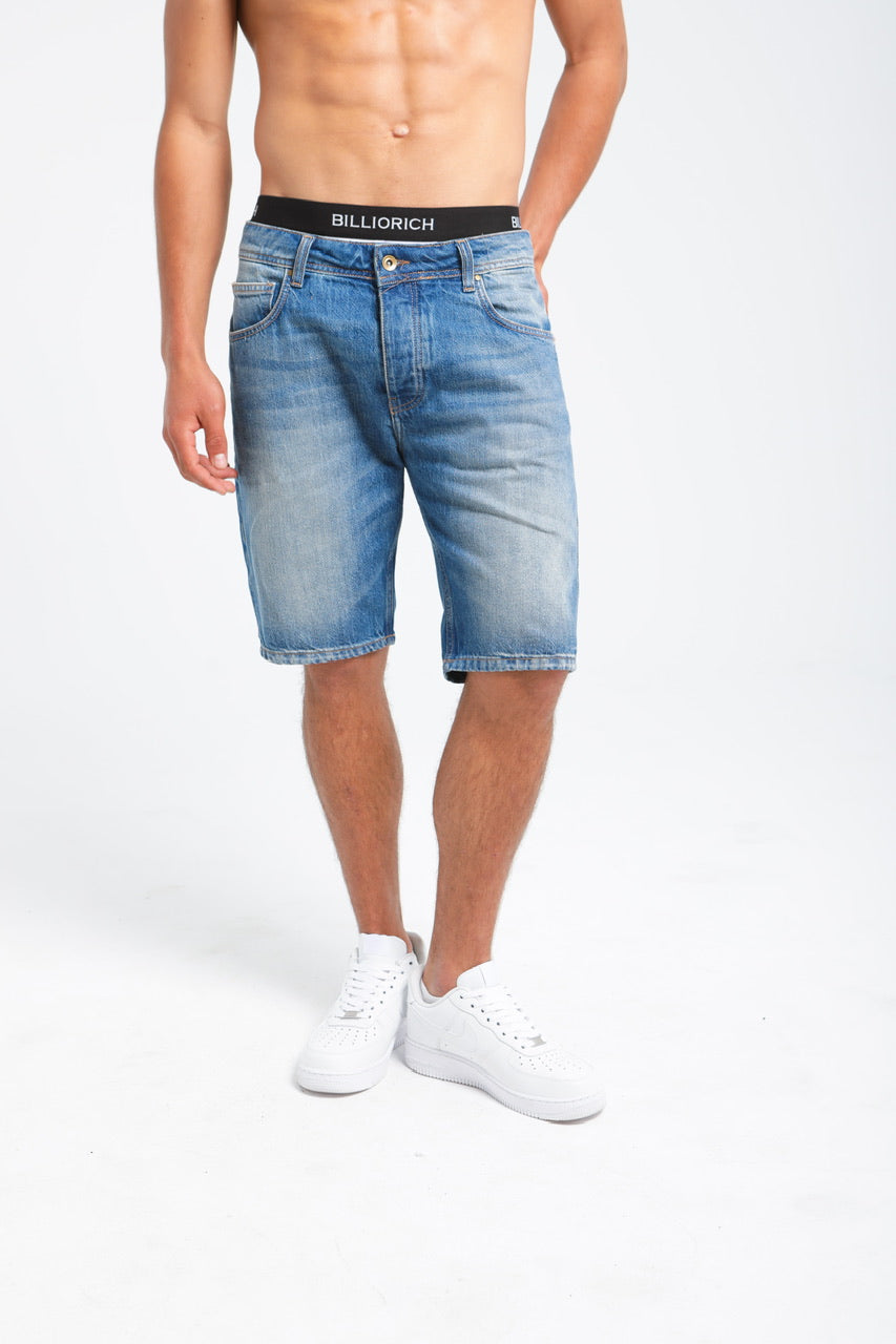 Short en Jean Homme - Coupe Droite