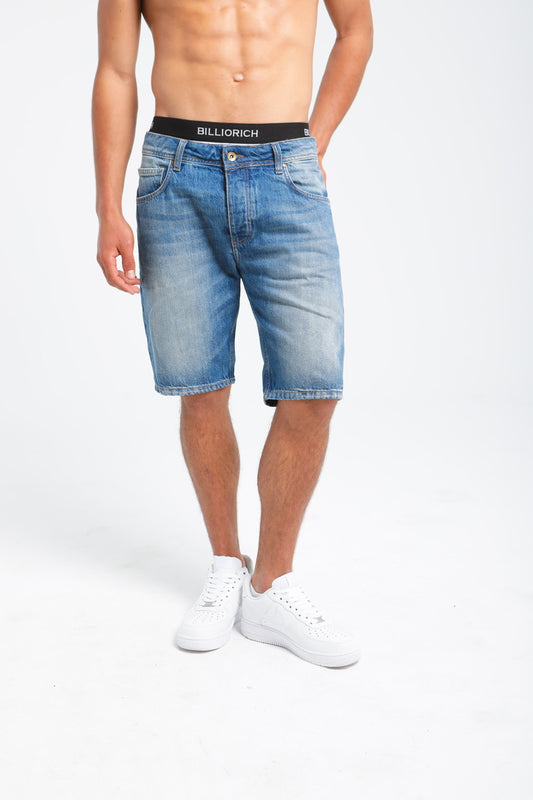 Short en Jean Homme - Coupe Droite
