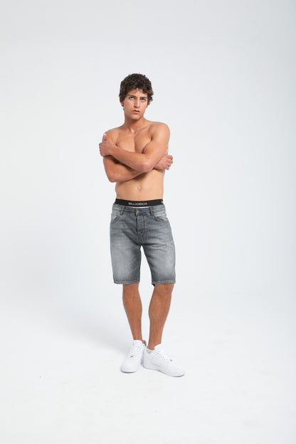 Short en Jean Homme - Coupe Droite