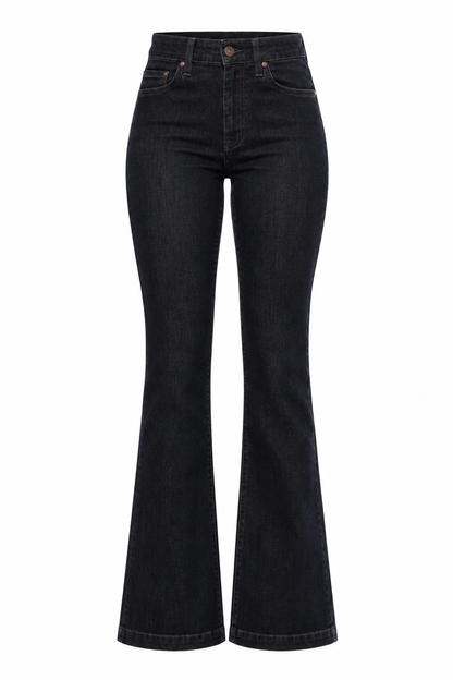 Jean Flare Taille Haute