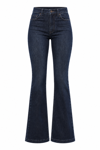 Jean Flare Taille Haute