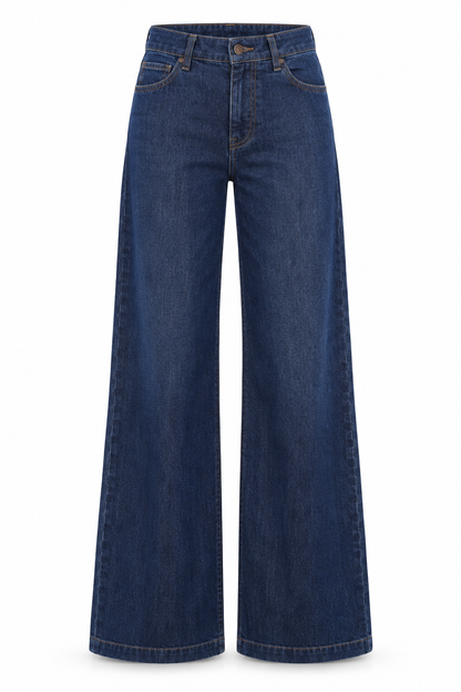 Jean Wide Leg Taille Haute