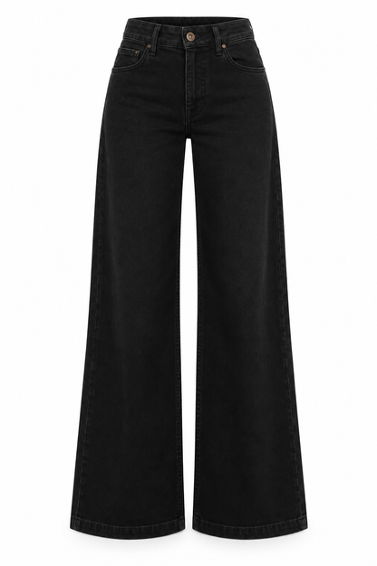 Jean Wide Leg Taille Haute