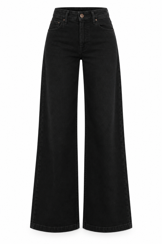 Jean Wide Leg Taille Haute