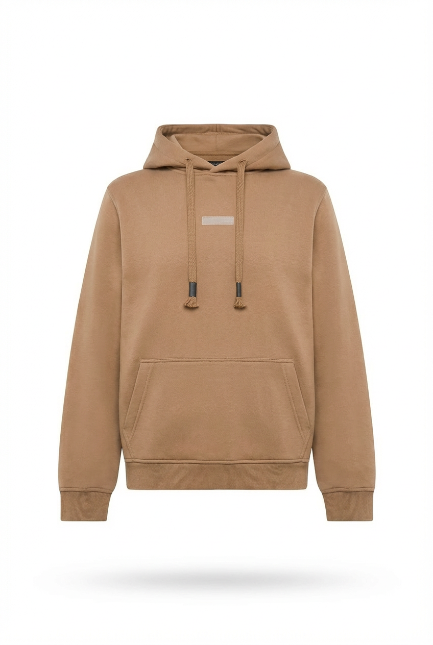 Sweat-Shirt À Capuche En Coton