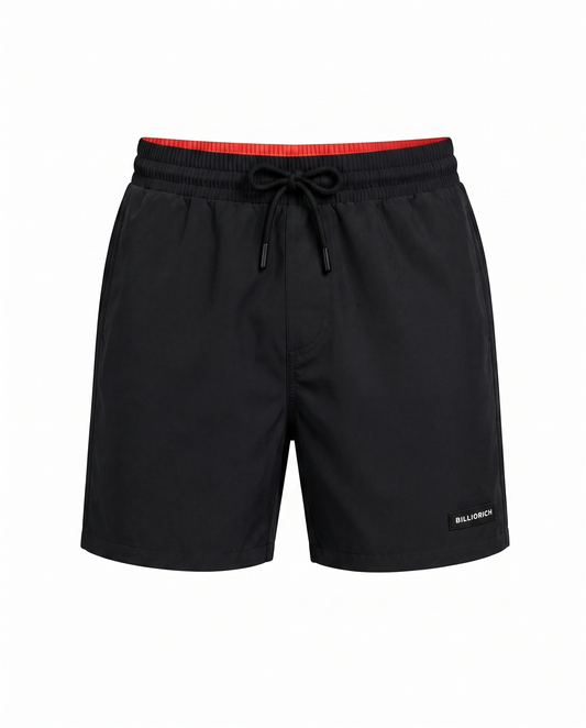 Short De Bain Mi-Long Avec Cordon De Serrage