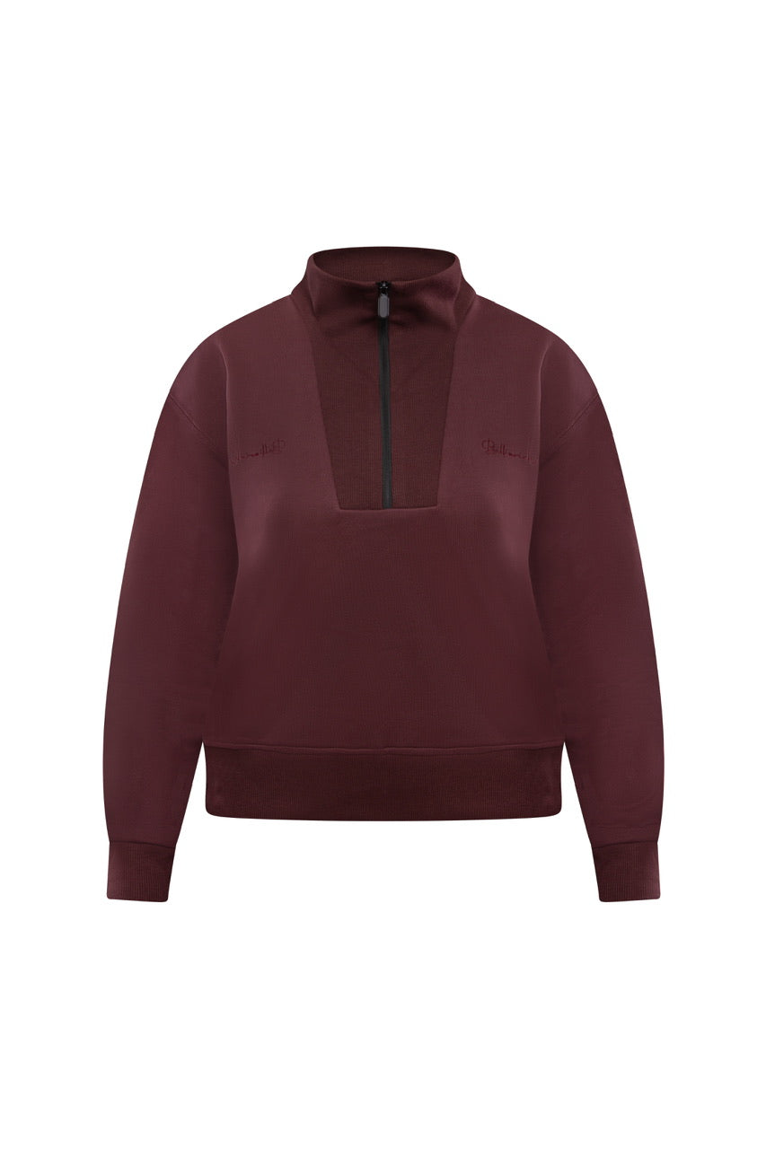 Sweat-shirt Zippé Femme