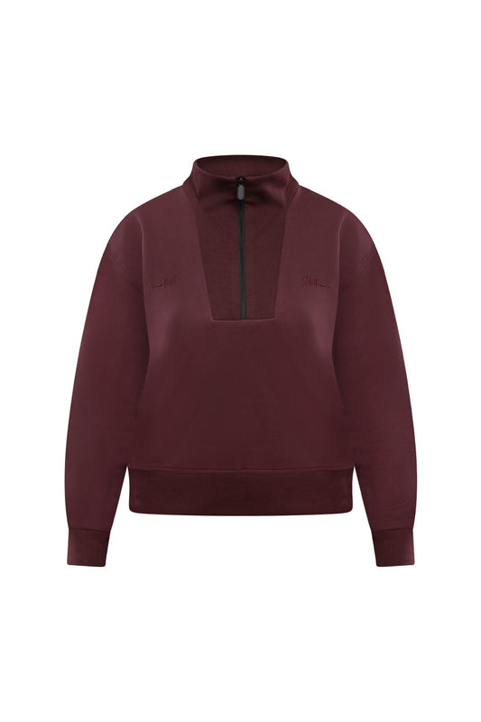 Sweat-shirt Zippé Femme