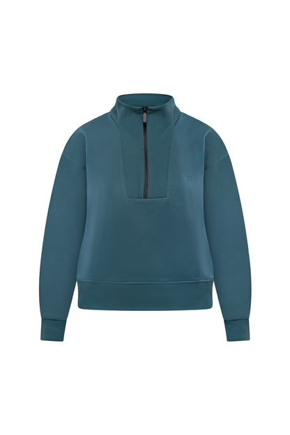Sweat-shirt Zippé Femme